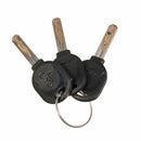 Inbike Steel Lock Round Safety 5 Password Lock 1.4m 1.8m for Bicycle Mountain Bike Bicycle Accessori