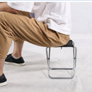 IPRee Outdoor Folding Portable Chair 272g Ultra light Picnic BBQ Beach  Camping Stool Seat Max Load 140kg