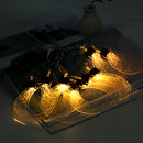 Waterproof LED String Light Ramadan Heart Moon Pendant Lamp Decor