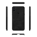 MOFI PINWUYO Cloth Shockproof PU Leather Soft TPU Back Cover Protective Case for Xiaomi Mi MIX 3