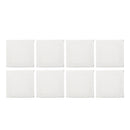 8PCS White Mini Blank Canvas Acrylic Paintings Frame Oil Paint Artist Square Art Sketch Boards Square Canvas