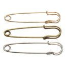 4Pcs 75mm Safety Pins Needles Brooch for Scarf Cloth Sewing Craft