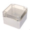 Plastic Waterproof Electronic Project Box Clear Enclosure Cover Electronic Project Case 120*120*90mm