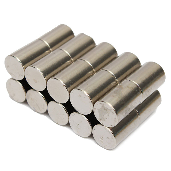 20pcs N50 10mmx15mm  Super Strong Round Rare Earth Neodymium Magnets