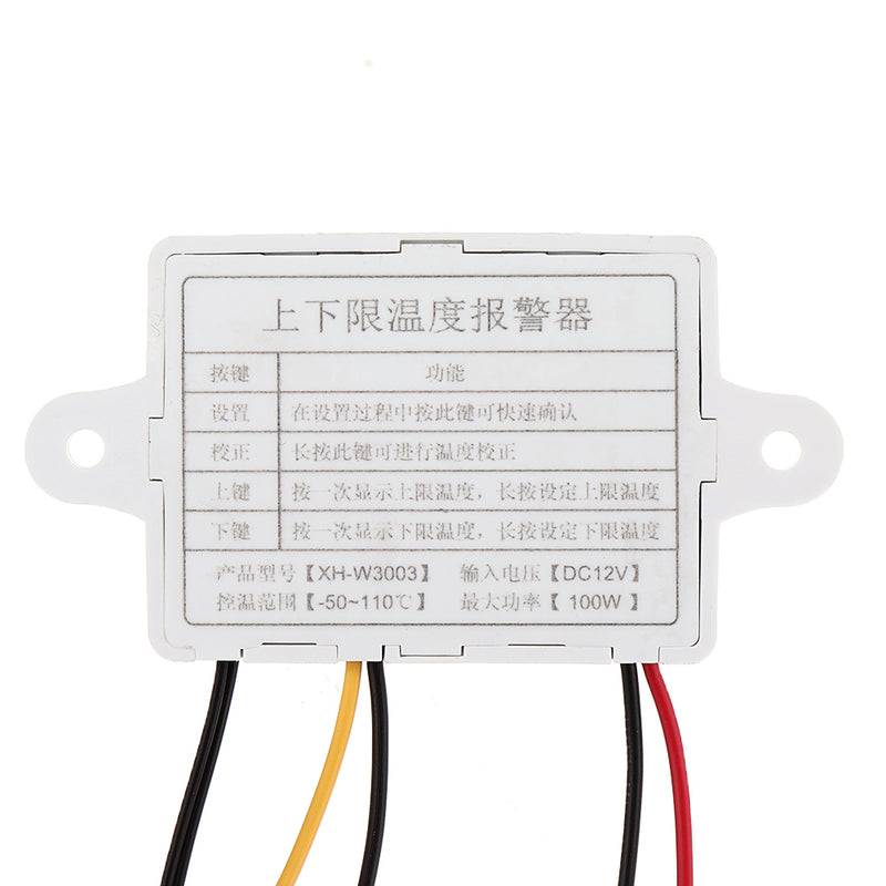 XH-W3003 Micro Digital Thermostat High Precision Temperature Control Switch Temperature Alarm