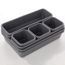 Plastic Compartment Drawer Cosmetic Makeup Jewelry Sundries Organizer Desktop Storage Box