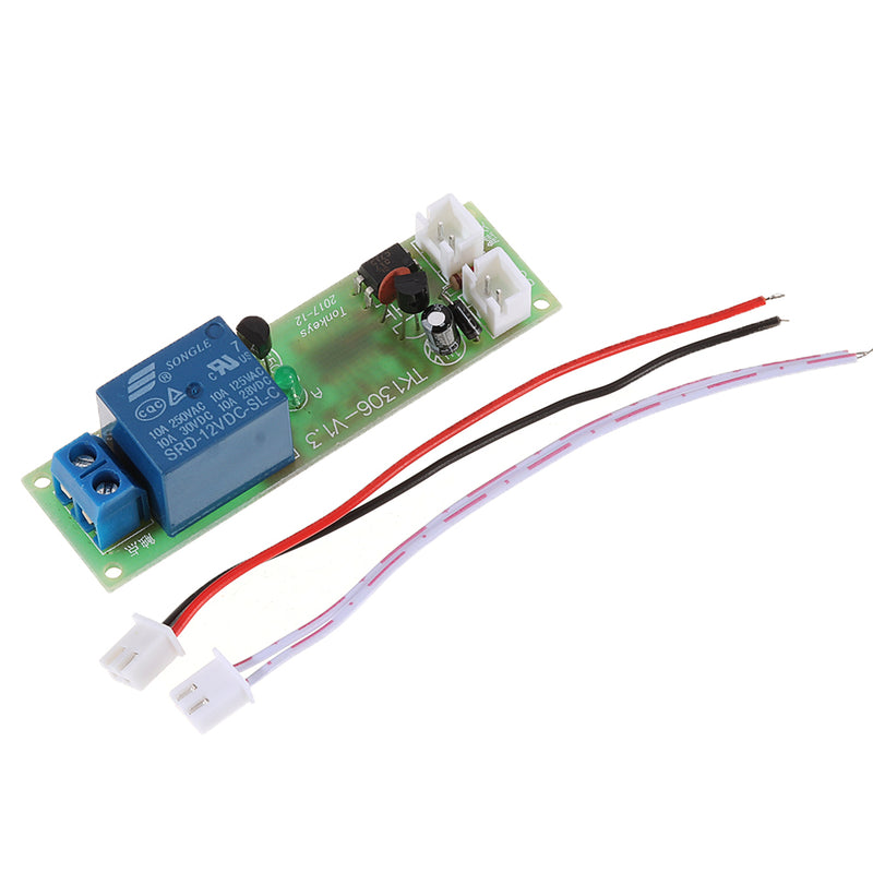 TK1305A 12V DC Multifunctional Time Delay Relay Module with Optocoupler Isolation
