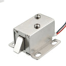 12V DC 0.43A Cabinet Drawer Electric Door Lock Assembly Solenoid Lock 27x29x18mm