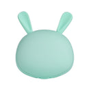 3 In 1 Mini LED Folding Make Up Mirror Portable Cartoon Rabbit Warm Hand Treasure USB Charging