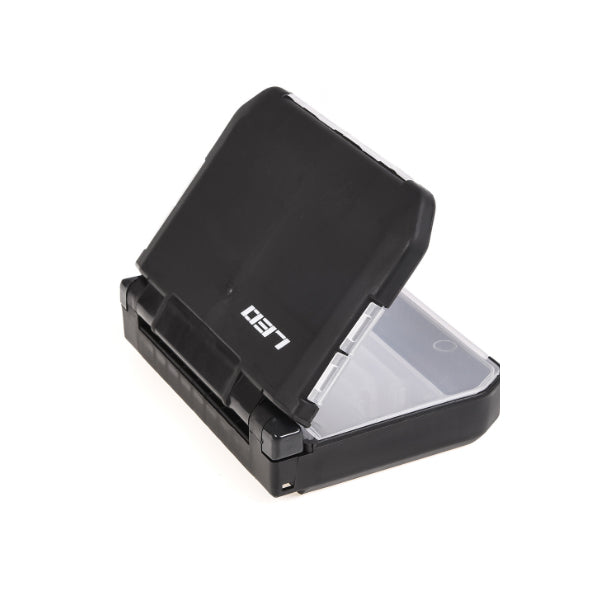 LEO Fishing Hook Storage Case Semi-automatic Opening Closing Fish Lure Box For Outdoor Camping Fishing