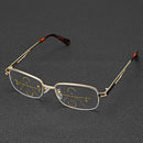 KCASA Intelligent Multi Focus Reading Glasses Progressive Half Frame Presbyopic Glasses