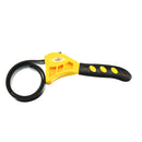 8 inch Rubber Adjustable Strap Car Truck Oil Filter Wrench Set Home Wrench Open Bottle Cap
