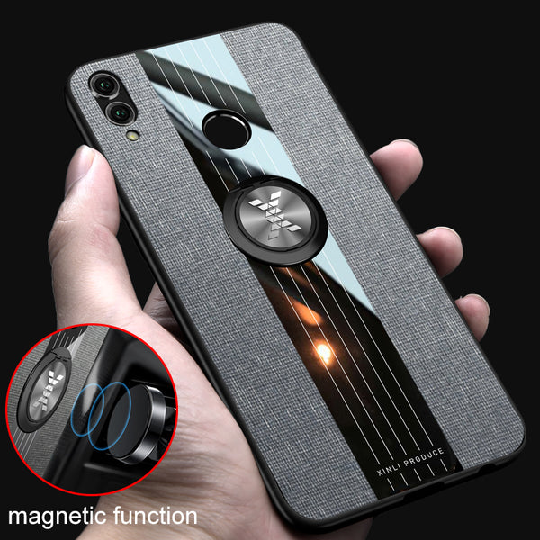 Bakeey Armor Shockproof Magnetic Ring Stand Cloth Protective Case For Xiaomi Mi 9T / Mi9T PRO /  Xiaomi Redmi K20 / Redmi K20 Pro