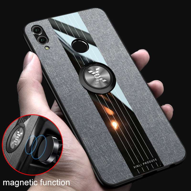 Bakeey Armor Shockproof Magnetic Ring Stand Cloth Protective Case For Xiaomi Mi 9T / Mi9T PRO /  Xiaomi Redmi K20 / Redmi K20 Pro