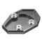 CNC Motorcycle Side Stand Kickstand Enlarge Plate Pad For Kawasaki GTR1400 ZX14R 08-15