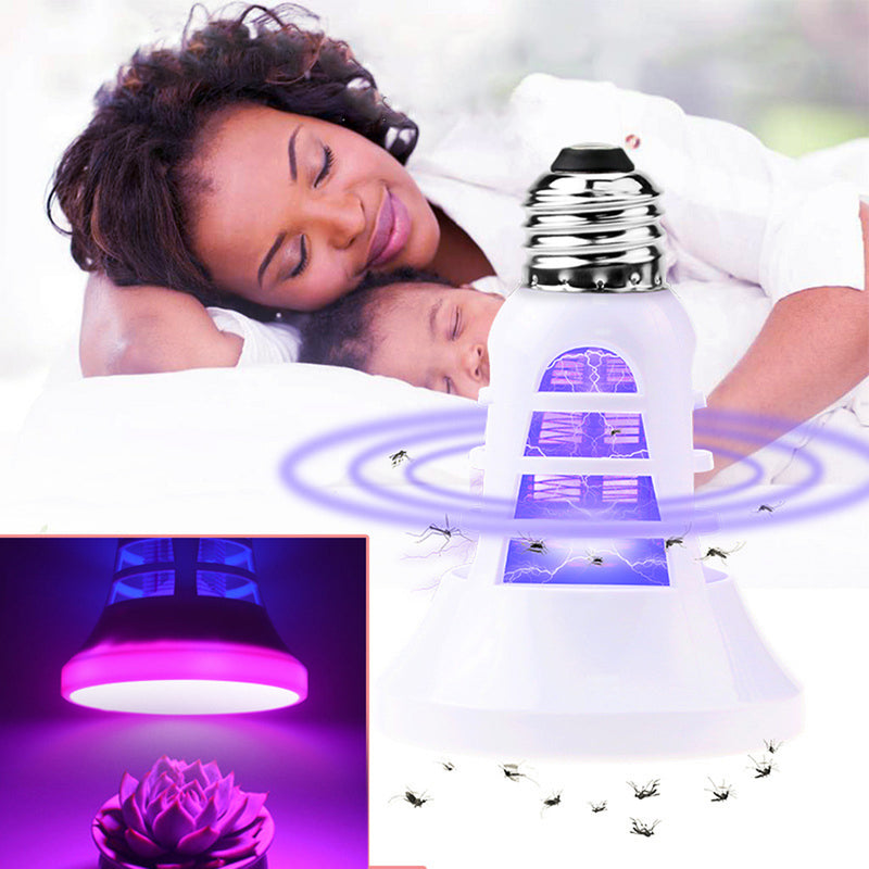 Indoor USB LED Anti Mosquito Killer Lamp Plant Grow Light E27 110V 220V LED Insect Bug Zapper Lamp Trap Greenhouse Seeds Flower Growing Lamp