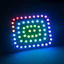 DC5V WS2812B 5050 RGB Rectangle Pixel Digital Individually Addressable  LED Module Strip Light DC5V