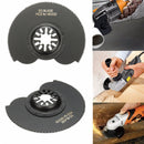 3pcs 88mm High Carbon Steel Semicircle Flush Saw Blades Ocsillating Multitool Accessories