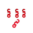Naturehike NH15A004-A 4pcs Aluminum Alloy Wind Rope Buckle Camping Tent Accessories with 12m Rope