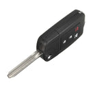 Car Remote Key Uncut Switch Folding Flip Blank Fob Case Shell for TOYOTA CAMRY
