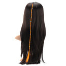 55cm Colourful Diamond Synthetic Fiber Hair Braid Extensions Halloween