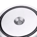 D90mm 400Kg Neodymium Recovery Magnet Strong Hook Diving Rope For Detecting Metal Treasure