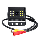 Infrared/LED Style Rear View Webcam Dash Mirror Monitor + HD Waterproof Car Reverse Backup Camera Kit