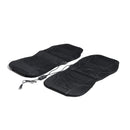Universal  Car Auto Heated Seat Cushion Cover Pad Warmer Winter Autumn Double-Seat Black 12V