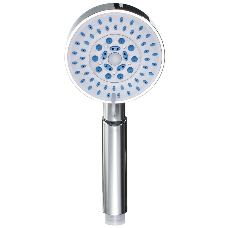 Universal 5 Mode Function Showerhead Chrome Anti-limescale Large Bath Handset Shower Head