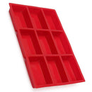 9 Cavity Rectangle Silicone Bread Cupcake Mould DIY Chocolate Soap Bakeware Tray