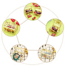 Treasure Chest Jewelry Box Crystal Gem Storage Organizer Mini Case Birthday Gifts