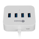 BIAZE HUB11 USB 3.0 to 3-Port USB 3.0 + Micro USB Port HUB Adapter 1M