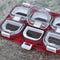 Waterproof Magnet Portable 6 Compartments Fishing Hooks Accessories Box