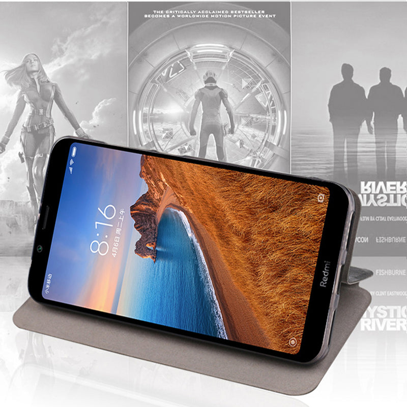 Mofi Waterproof Flip PU Leather Full Cover Protective Case for Xiaomi Redmi 7A