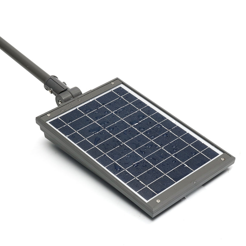 20W Waterproof Solar Powered Street Light Remote/Light Control with Bracket Outdoor Garden Walkway
