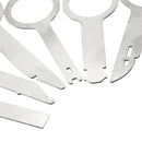 8 Pcs Car Stereo Audio Key Removal Tools Car CD DVD Host Disassemble Removal Tools Set