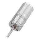 Machifit 25GA370 DC 12V Micro Gear Reduction Motor 25mm Extended Shaft Gear Motor