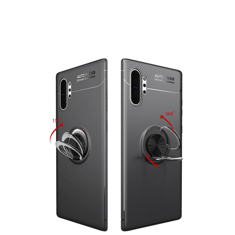 Bakeey Protective Case For Samsung Galaxy Note 10 Plus/Note 10+/Note 10+ 5G 360 Rotating Ring Grip Bracket Back Cover