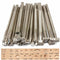 20 pcs Leather Working Saddle Leather Craft Carve Stamps Making DIY Tools
