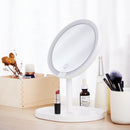 XY 2 in 1 Protable LED Touch Light Makeup Mirror Rechargeable White Desktop Decor from Xiaomi Youpin