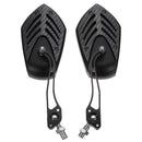 8mm 10mm Aluminum Alloy Motorcycle Bike Scooter Rear Side View Mirrors Universal
