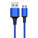 KISSCASE Nylon Braid Fast Charging Micro USB Data Cable for Xiaomi Huawei Samsung