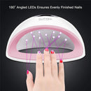 72W UV LED Nail Lamp SUN5s UV Light Nail Dryer Machine Curing Gel Polish Nail