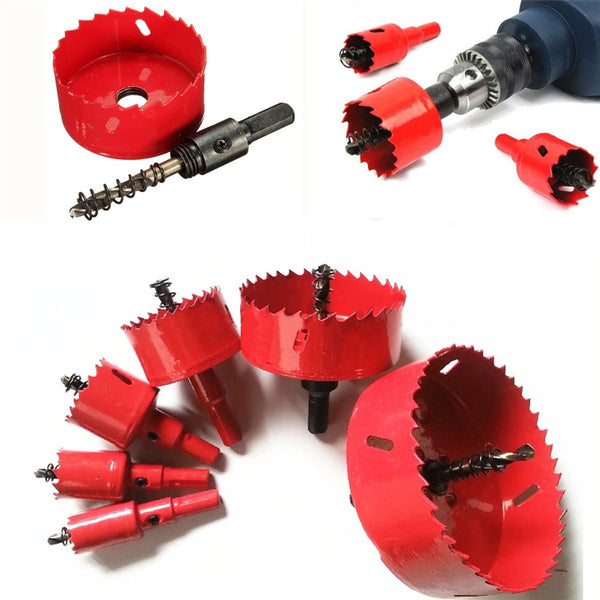 16-70mm M42 HSS Hole Saw Cutter Drill Bit Bi Metal Tip Drill for Aluminum Iron Wood