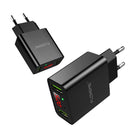 FLOVEME Dual USB LED Display Fast Travel Wall Charger EU Plug For iPhone X 8Plus Oneplus 5t Xiaomi 6