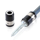 Drillpro 5pcs Universal 21mm Removable Magnetizer Ring Magnetic Steel For 6.35mm Screwdriver Bit