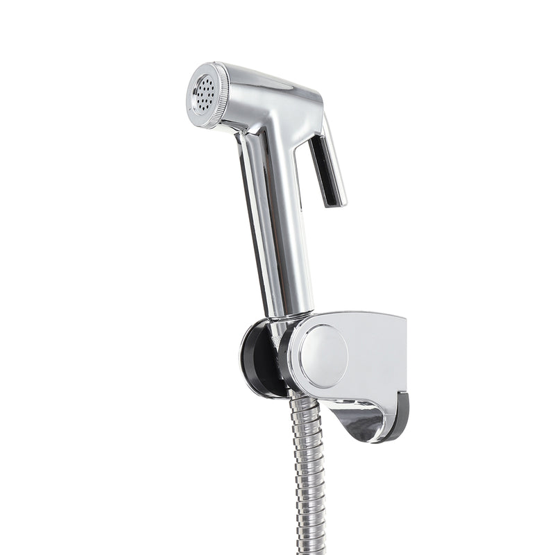 Portable Handheld Bathroom Toilet Bidet Shattaf Shower Spray Head 150cm Hose Holder Stand