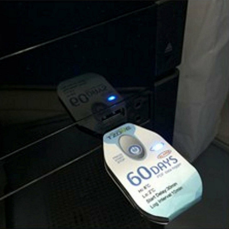 USB Temperature Logger Recorder Temperature Data Logger Disposable 60 Days Recording NE