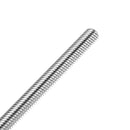 Machifit 150mm T6 Lead Screw 6mm Thread 1mm Pitch Lead Screw with Flange Copper Nut