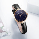 DOM G-1291 Fashion Women Watch Waterproof Starry Sky Dial Light Luxury Quartz Watch